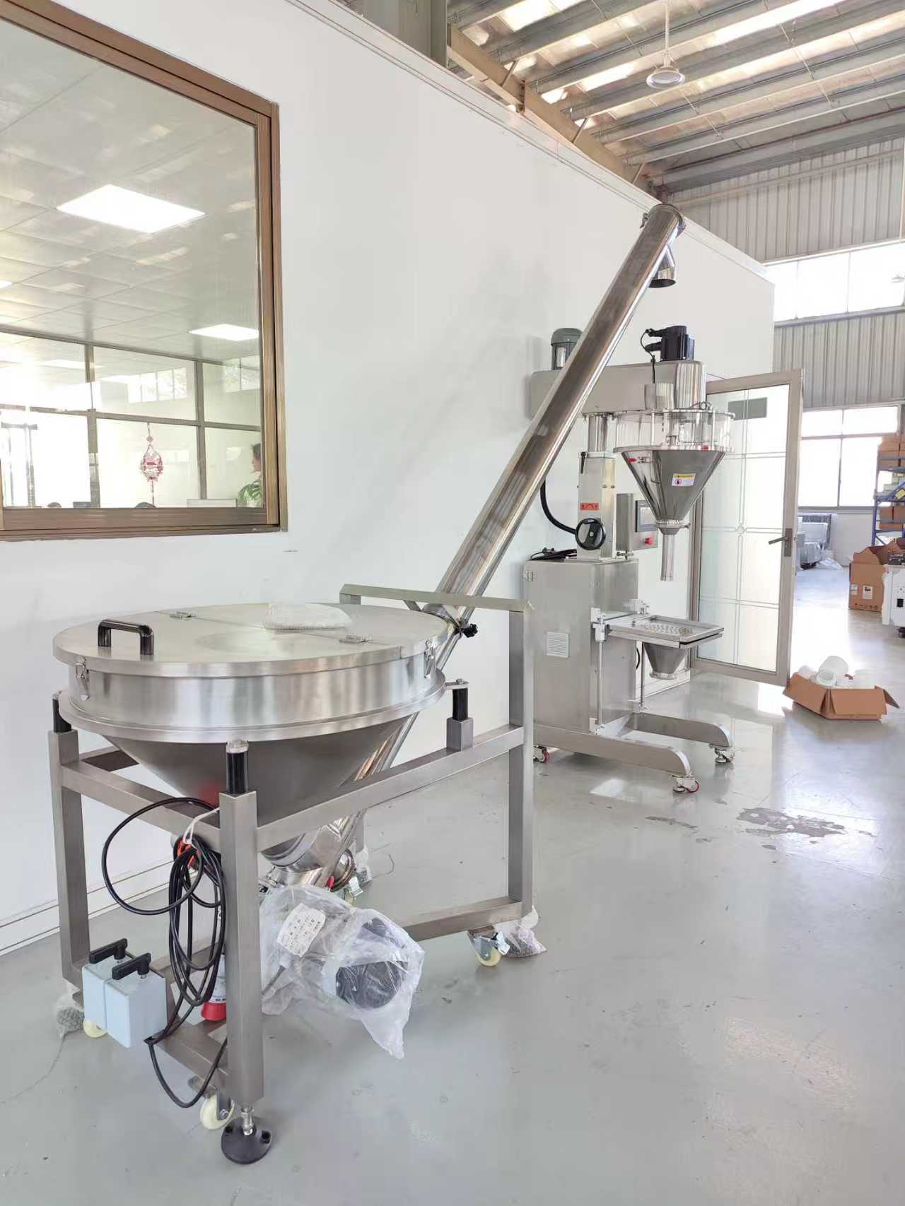 Semi-auto Powder Filling Machine for Bottle photo